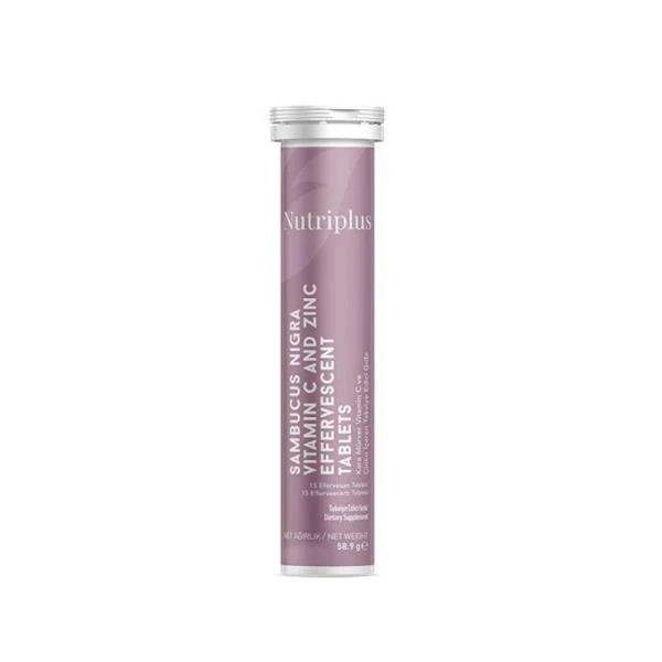 Nutriplus Black Elderberry Effervescent Tablets