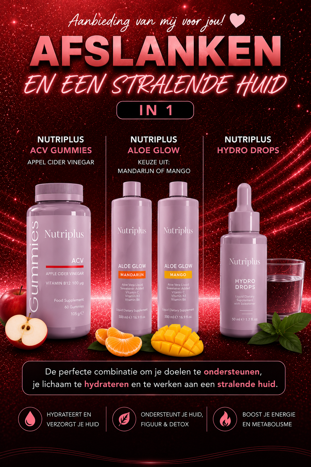 Afslanken en een stralende huid