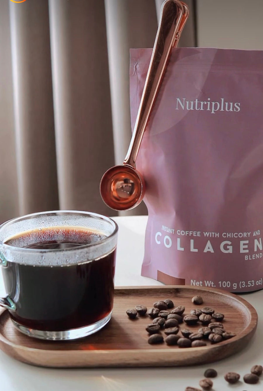Nutriplus Coffee with Chicory and Collagen Blend